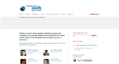 Desktop Screenshot of gov08.webdirections.org